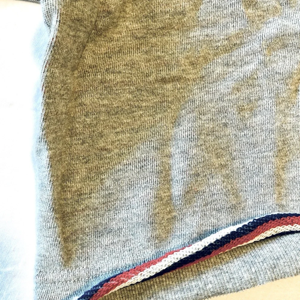 Free People Gray Balloon-Sleeve Hoodie Sweater - Picture 12 of 16